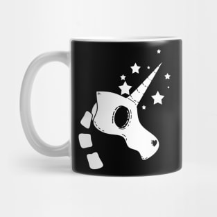 Unicorn Skull Mug